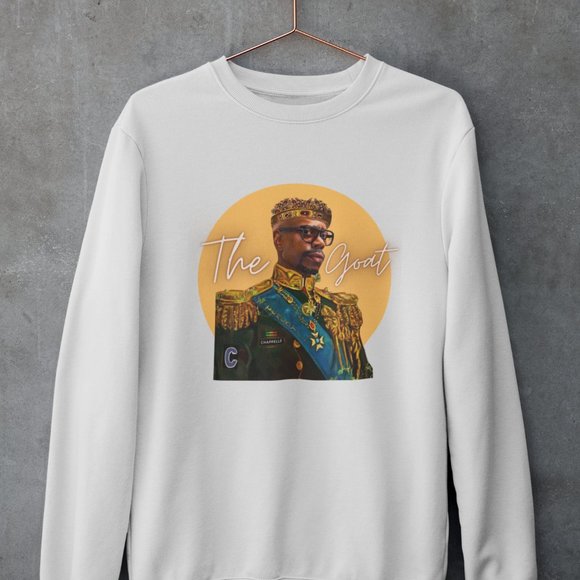 Dave Chappelle The GOAT Custom Sweatshirt - Adult - Women - Picture 2 of 3